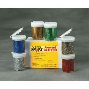   Craft Glitter   6 Color Variety Pack with Shaker Tops Arts, Crafts