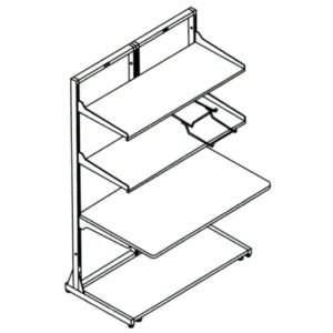   Mayline Group 48 Maytrix LAN Racking System