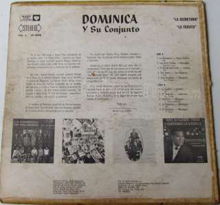 DOMINICANA Y SU CONJUNTO LOLA BOOGALOO RARE USA LP  