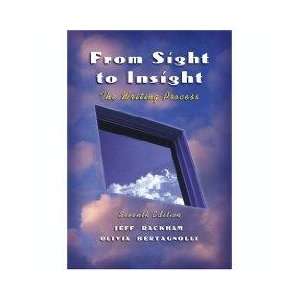  From Sight to Insight  The Writing Process Books