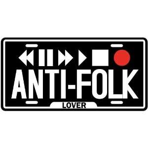  New  Play Anti Folk  License Plate Music
