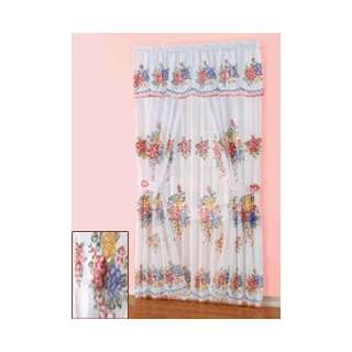  Floral Curtain Set   60W x 84L