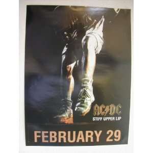    ACDC Promo Poster AC/DC ACDC AC DC Stiff Upper Lip 