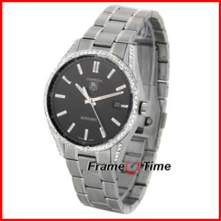 TAG HEUER Men Carrera Diamond Black Watch WV211B.BA0787  