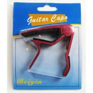  Red Quick clamp Guitar Capo Musical Instruments
