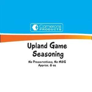 Upland Game Seasoning (7.5 Oz Gross, 6.2 Oz Net)  Grocery 