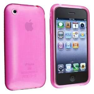  CLEAR TPU LIGHT SKIN PINK RUBBER COVER SOFT CASE FOR 