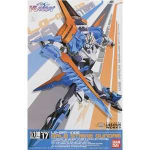  100 #17 Gale Strike Gundam (Snap Plastic Figure Model) Toys & Games