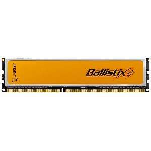  Ballistix 4GB DDR3 SDRAM Memory Module. 4GB KIT 2X2GB BALLISTIX 