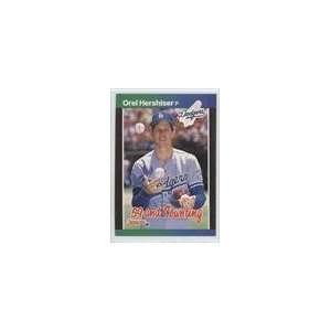  1989 Donruss #648   Orel Hershiser/(59 and Counting 