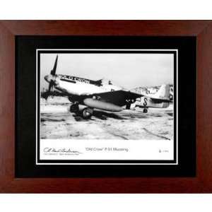    P51 Mustang Old Crow signed by Col. Bud Anderson