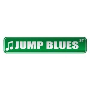   JUMP BLUES ST  STREET SIGN MUSIC