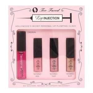 Too Faced Lip Injection & Gloss Kit 4 Piece Set