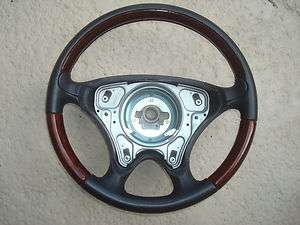   NEW Steering Wheel Leather & Wood SL500 SL600 SLK 230 320 99 02  