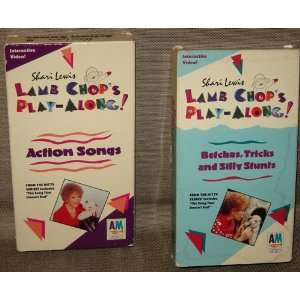  Shari Lewis  Set of 2 Lamb Chops Play   Along VHS Videos 