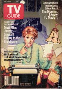 ANGELA LANSBURY David Byrd Brit Hume   1988 TV Guide  A  