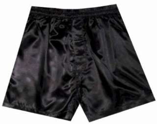  Basic Black Satin Boxer for men Clothing