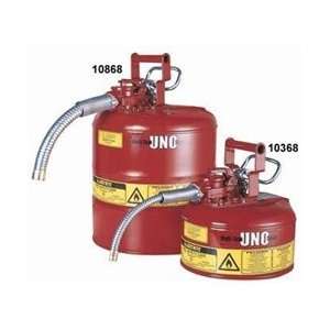  Justrite 10768 3 Gallon Red UNO Type II Red Safety Can For 