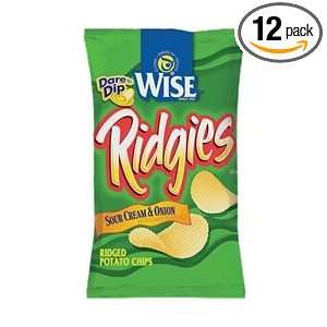 Wise Sour Cream and Onion Potato Chips Grocery & Gourmet Food