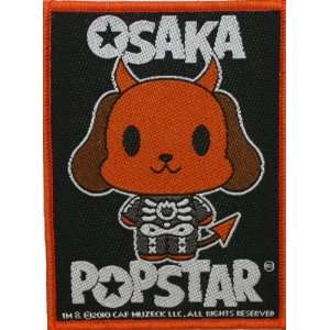  Osaka Popstar Skeledog Punk Music Band Woven Patch 