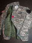 NEW US ARMY ACU MILITARY FIELD JACKET COAT M65 S,M,L,XL