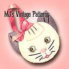 Vintage Purse pattern ~ Cat, Kitty, Kitten