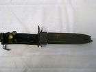 Vietnam Era US M7 BOC Bayonet/Dagger Knife With USM8AI Sheath See 