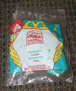 1998 Disney McDonalds Animal Kingdom Happy Meal Toy Iguanodon #7 