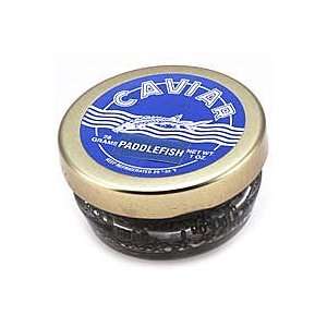 Paddlefish Caviar Malossol   Astrakhan Process   1 oz/28.5 gr