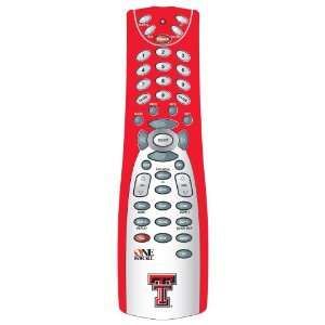   All 4 Device Universal Remote Control with Texas Tech Logo and Colors