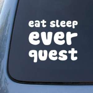 EAT SLEEP EVERQUEST   Car, Truck, Notebook, Vinyl Decal Sticker #2006 