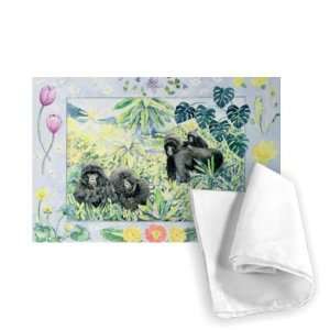  Mountain Gorillas (month of March from a   Tea Towel 100 