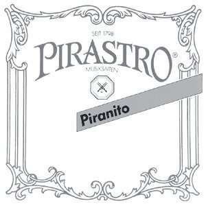  Pirastro Piranito 1/8 1/4 Violin D String   Chromesteel 