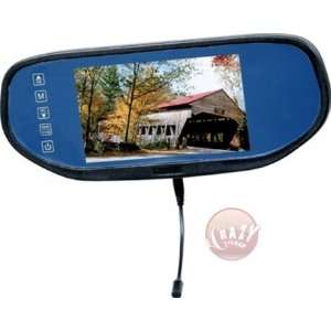  Valor RVM 58BT Rearview Mirror with Built in 5.8 TFT LCD 