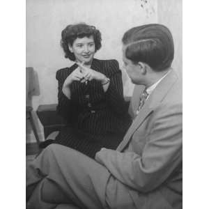  Mrs. Charles R. Taylor Communicating with Husband Using 