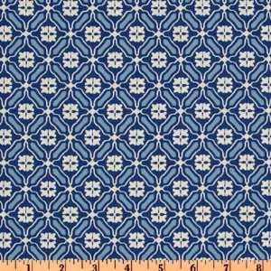   Treasures Kimono Mosaic Blue Fabric By The Yard Arts, Crafts & Sewing