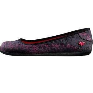    Fox Racing Womens Body Rock Shoes   7.5/Black/Pink Automotive