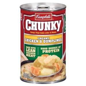 Campbells Chunky Creamy Chicken & Dumpling Soup 18.8 oz