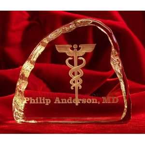  Unique Personalized Full Lead Crystal Medical Professional 