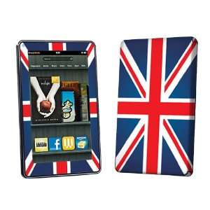  Union Jack Vinyl Protection Decal Skin  Kindle Fire 