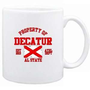  New  Property Of Decatur / Athl Dept  Alabama Mug Usa 