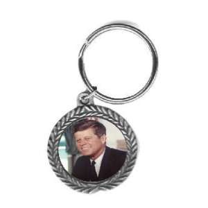    President John F. Kennedy Pewter Key Chain