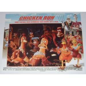 CHICKEN RUN movie poster print 11 x 14 inches   Aardman Animation   CR 