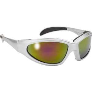 Pacific Coast Chopper Padded Designer Sunglasses   Aluminum/Colored 