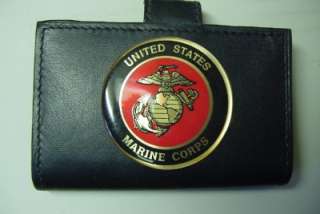 USMC US MARINE CORPS 50 CREDIT CARD SNAP WALLET NEW  