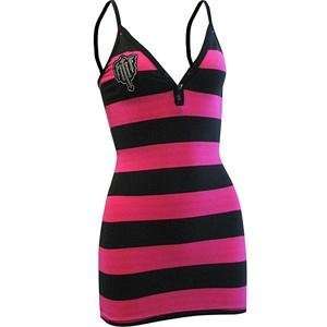  FMF Apparel Womens Jail House Tank Top   Small/Pink 