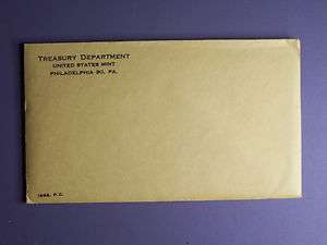 Five (5) Unopened 1964 Proof Sets Sealed in Envelope  
