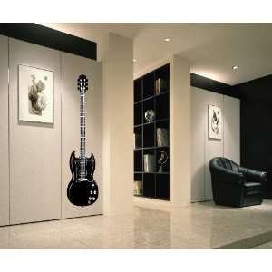  3ft vinyl guitar mural 