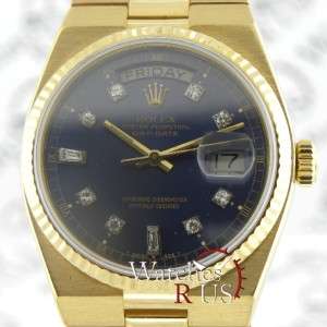 Rolex Oysterquartz Day Date Integral bracelet 18k Yellow Gold   No 