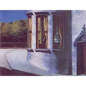   August in the City   Artist Edward Hopper   Poster Size 29 X 23